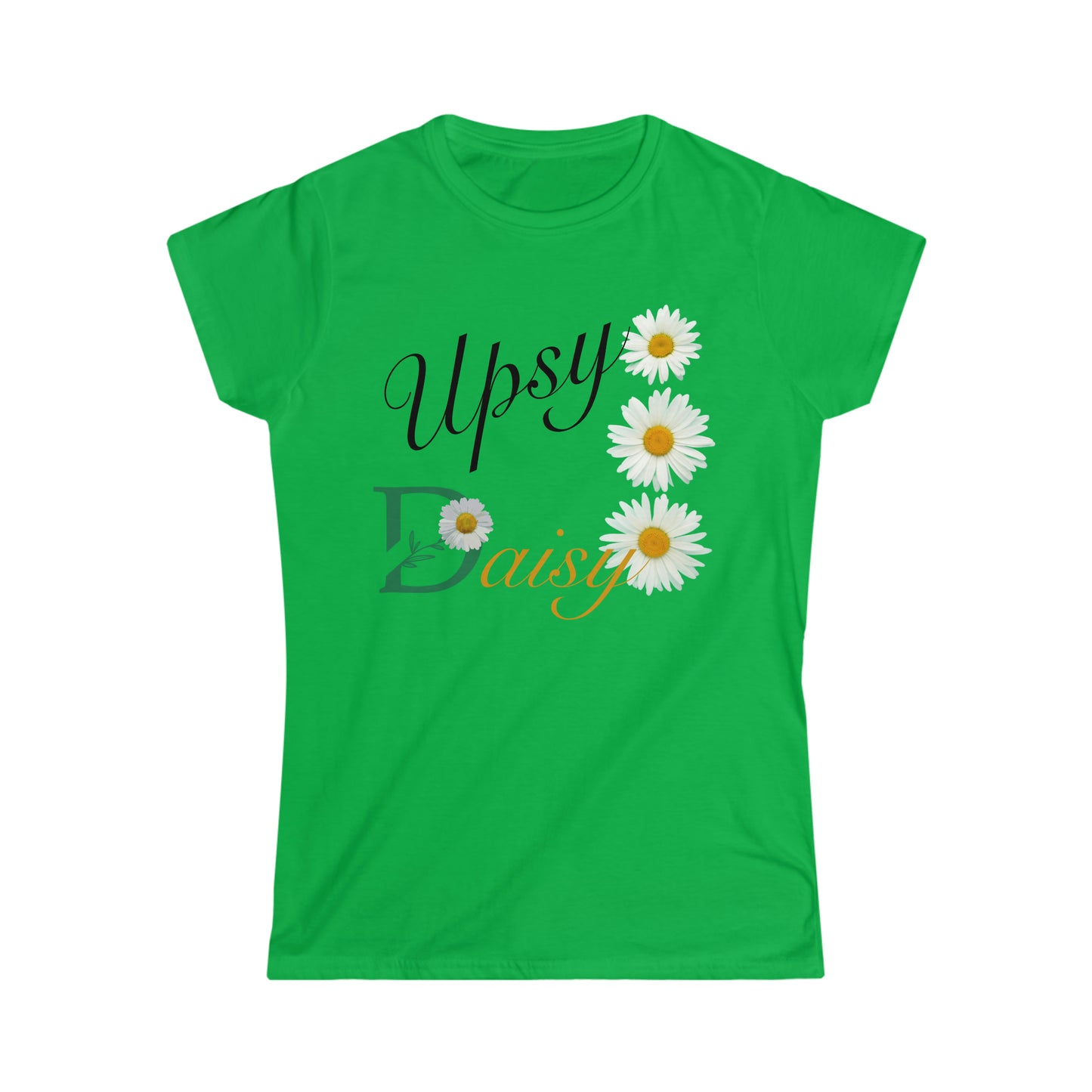 Upsy Daisy-Women's Softstyle Tee