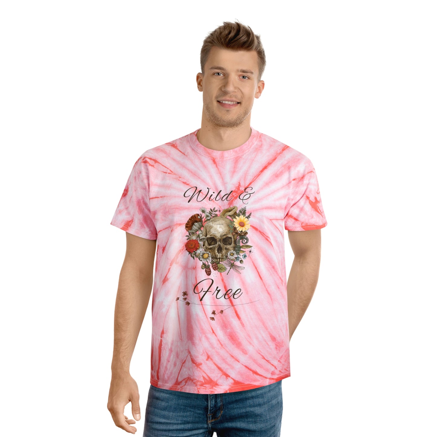 Wild & Free-Tie-Dye Tee, Cyclone