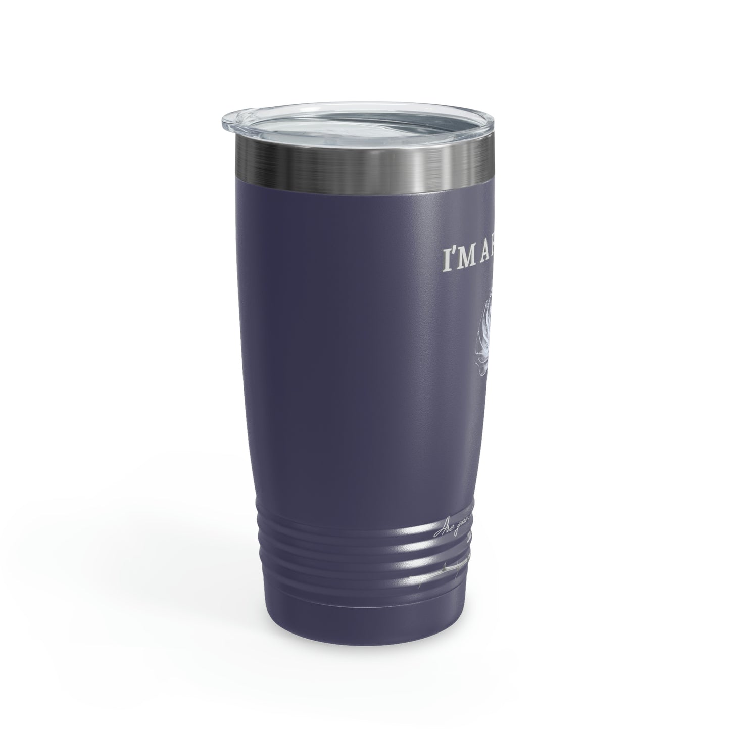 I'm A Handful-Ringneck Tumbler, 20oz