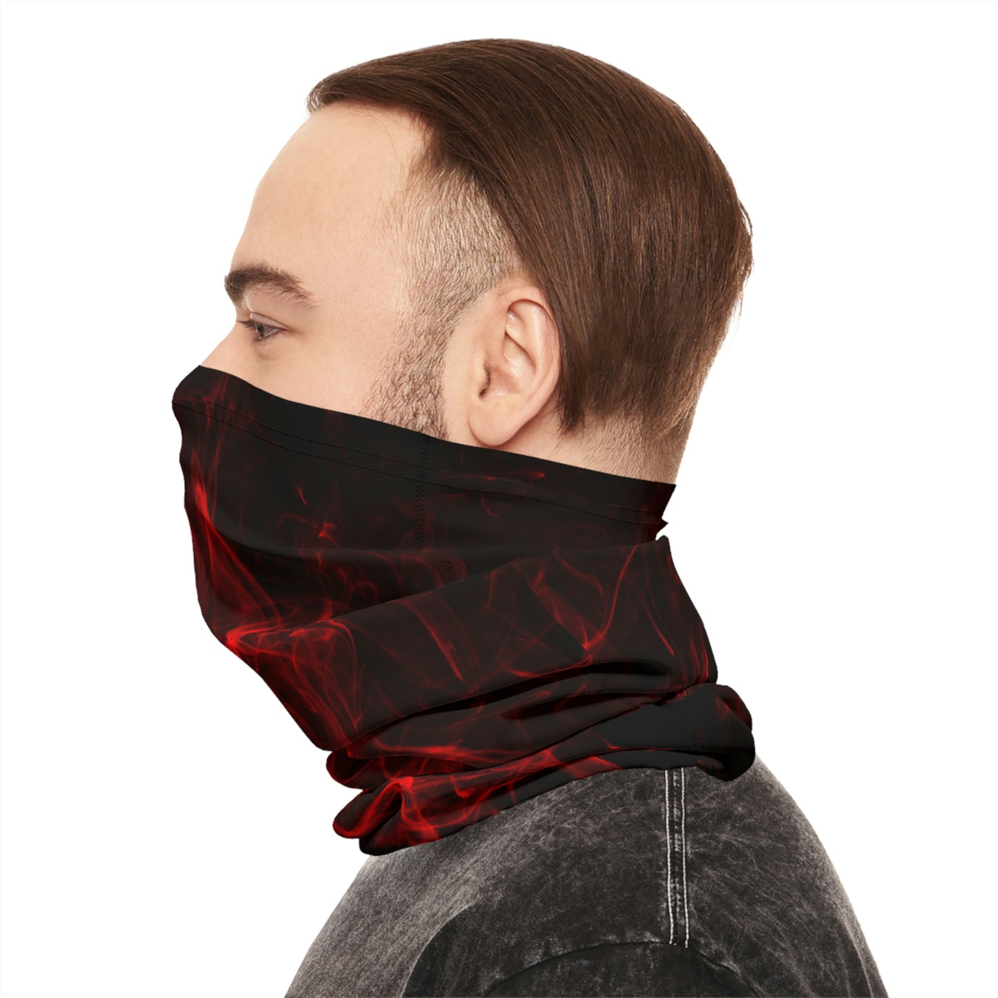 Red Smoke Lightweight Neck Gaiter