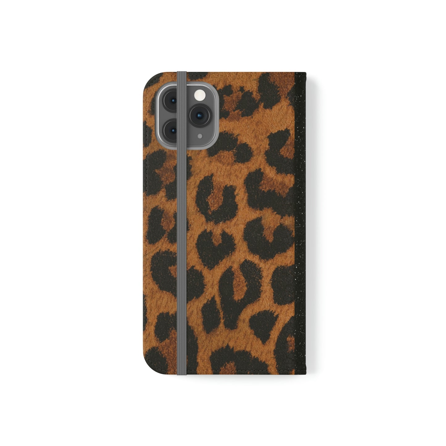 Biker Babe Leopard Flip Cases