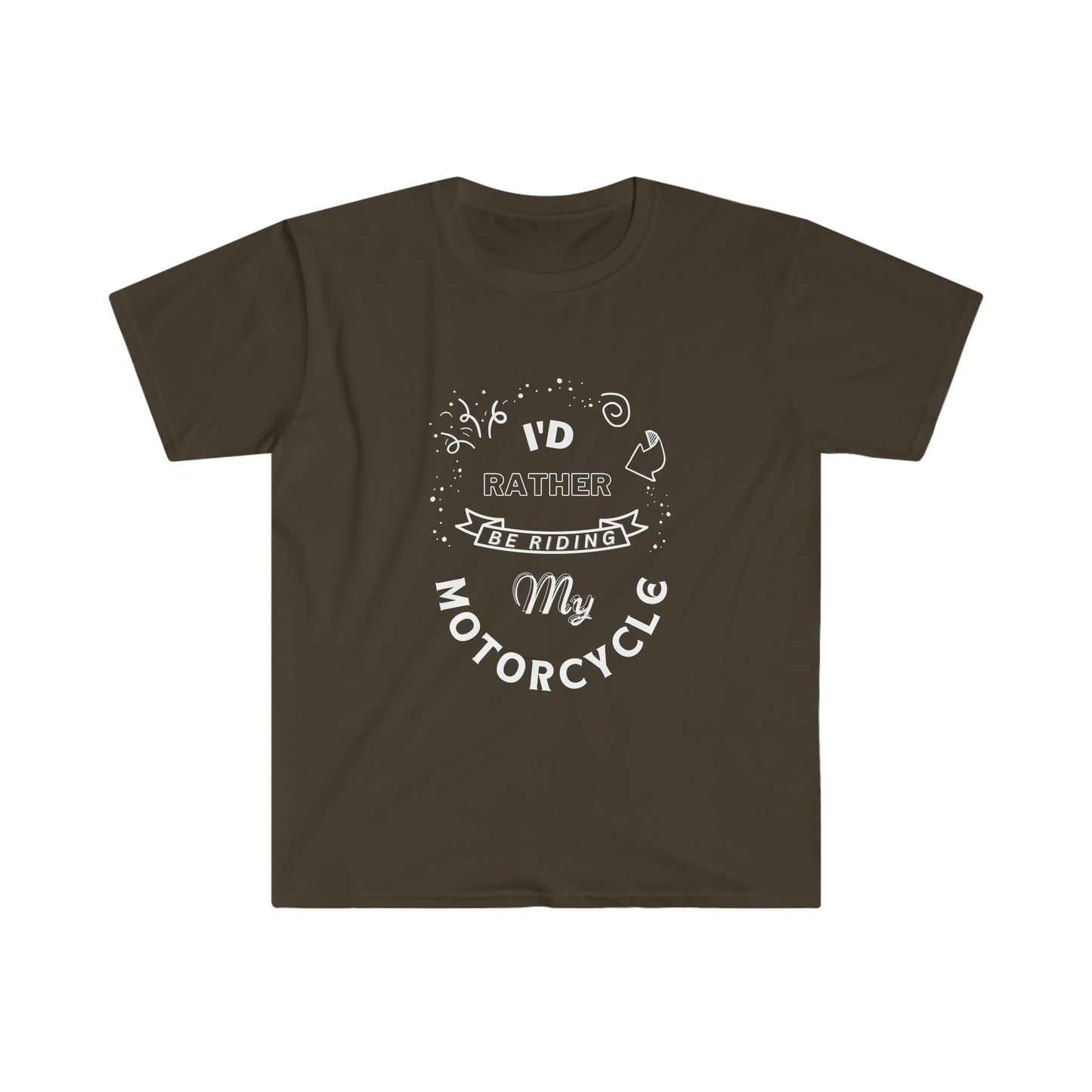 I'd Rather Be 2-Unisex Softstyle T-Shirt