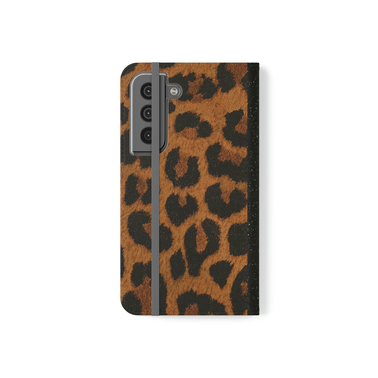 Biker Babe Leopard Flip Cases