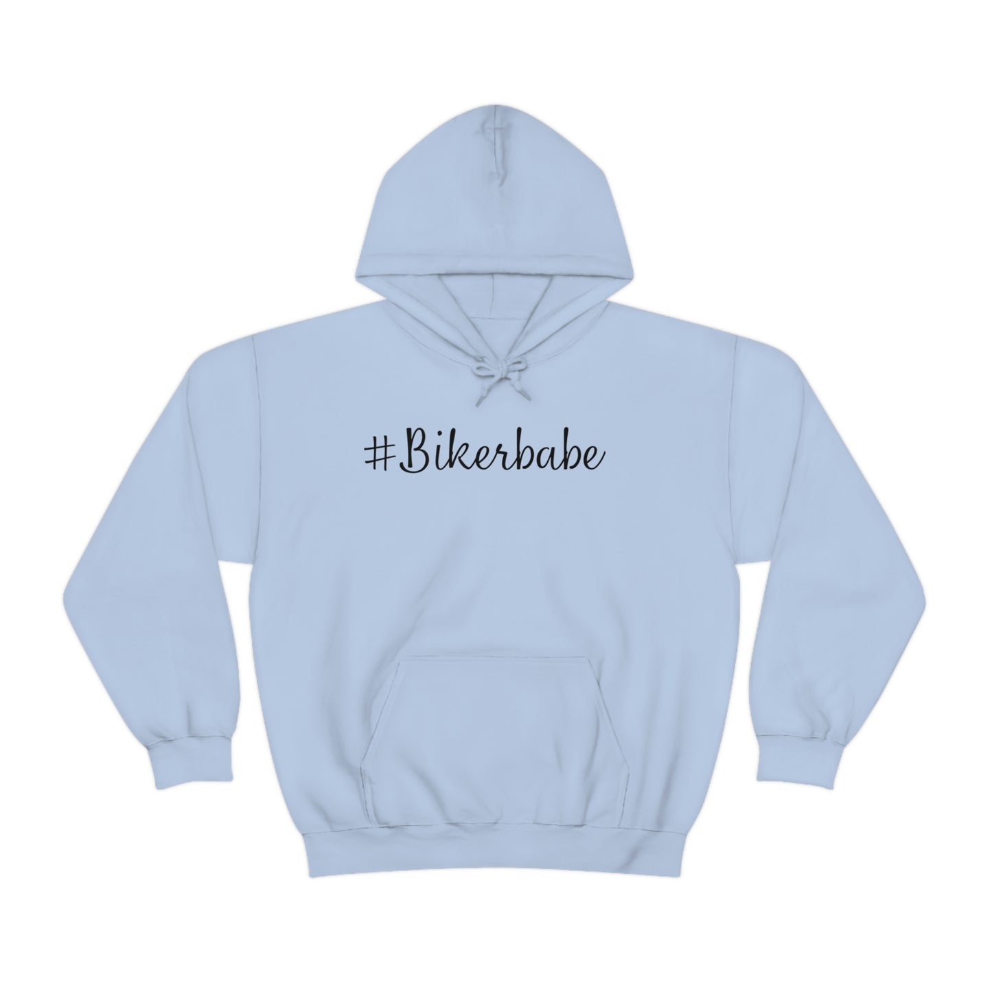 Biker Babe Leopard-Unisex Heavy Blend™ Hooded Sweatshirt