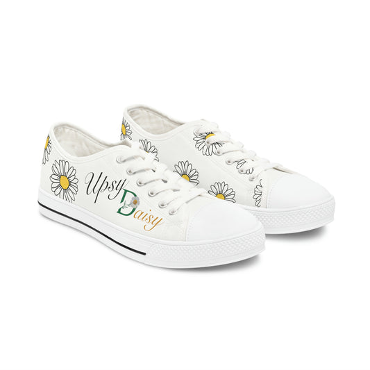 Upsy Daisy-Women's Low Top Sneakers