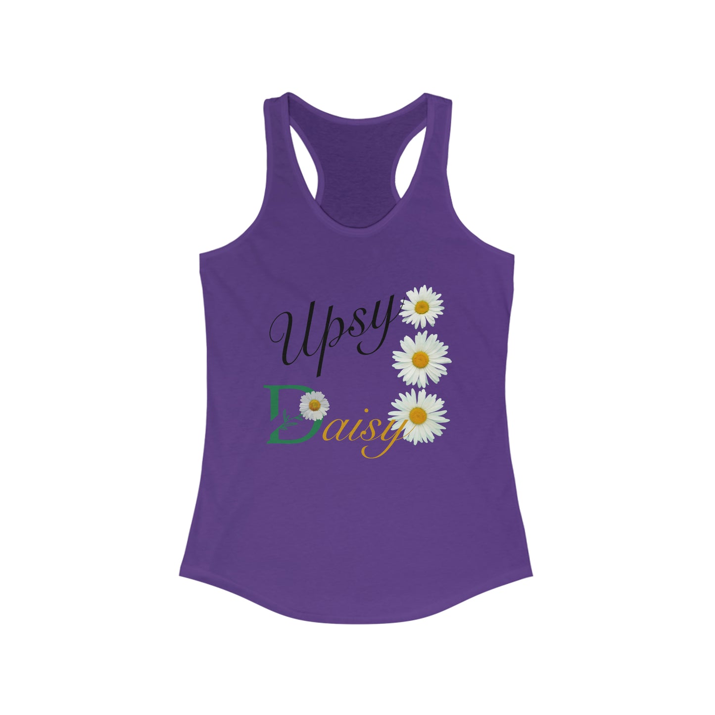 Upsy Daisy-Women's Ideal Racerback Tank