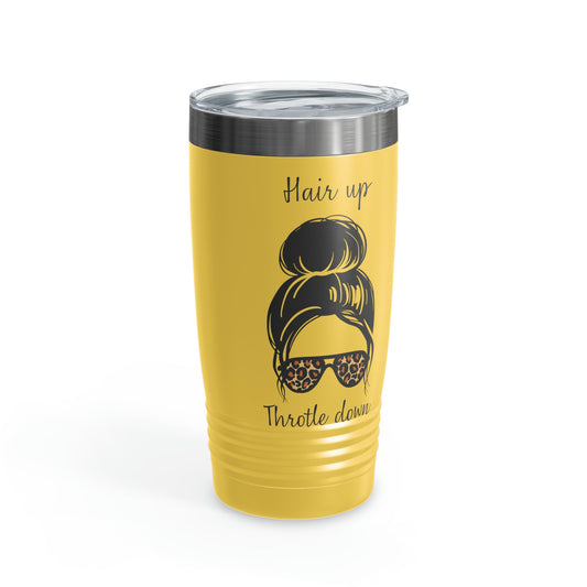 Biker Babe Ringneck Tumbler, 20oz