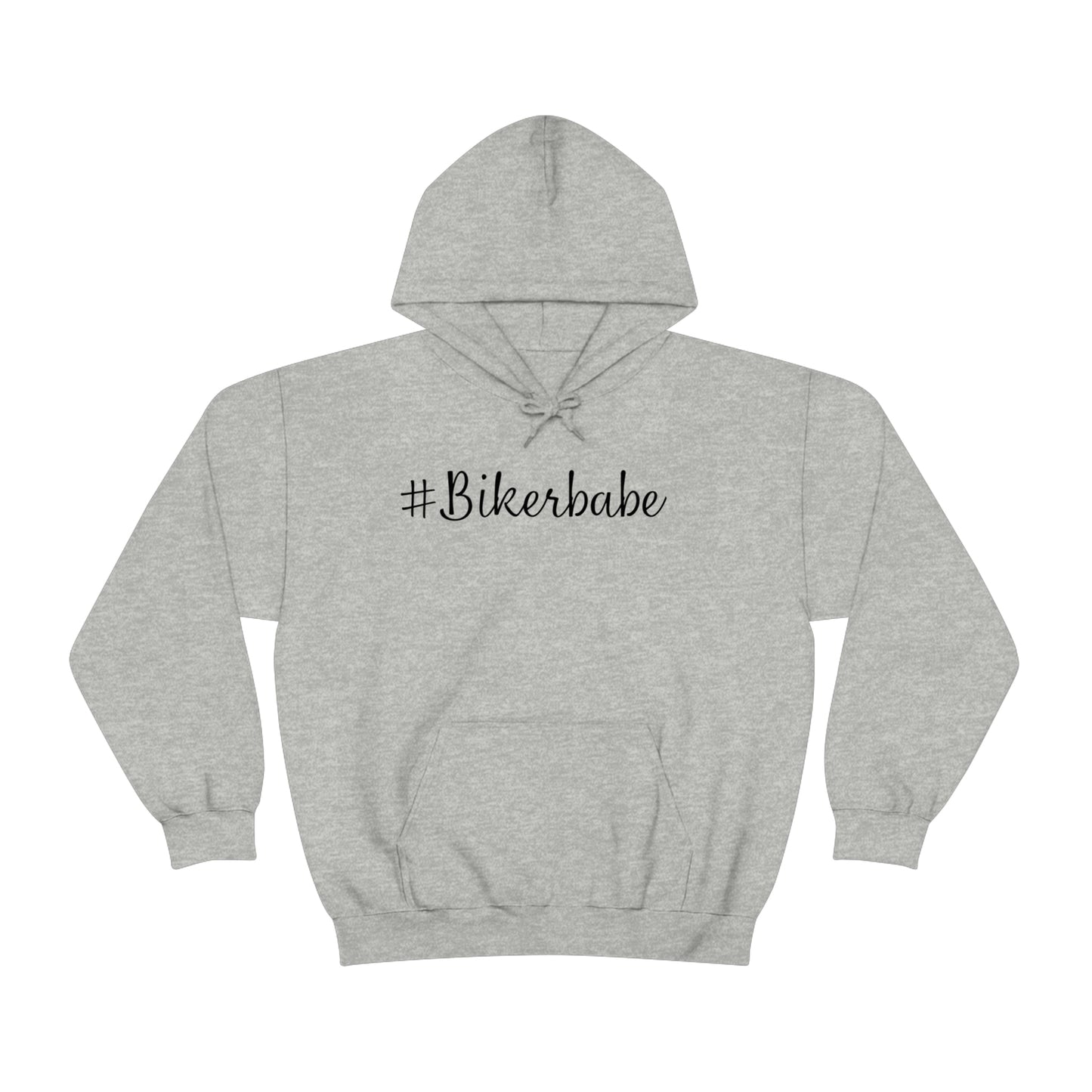 Biker Babe Leopard-Unisex Heavy Blend™ Hooded Sweatshirt