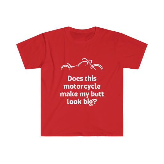 Does This Make...? (Classic Bike)Unisex Softstyle T-Shirt