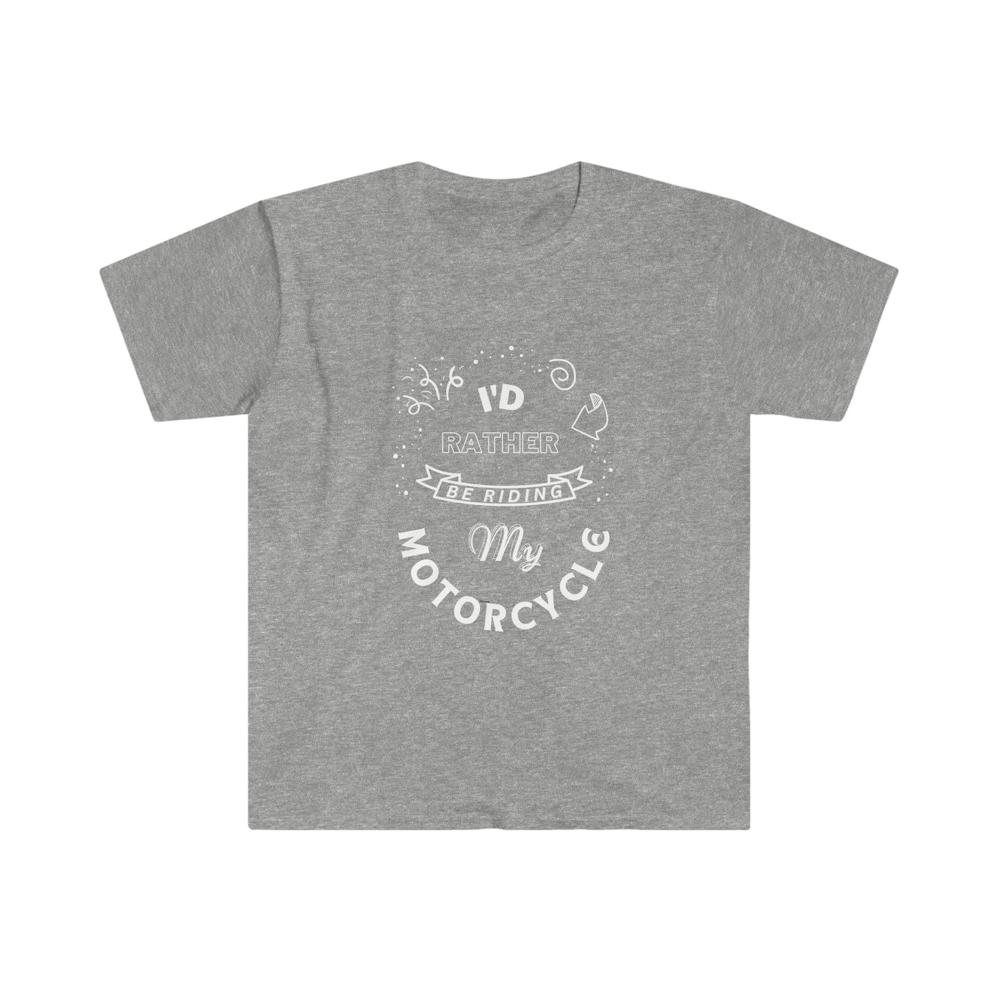 I'd Rather Be 2-Unisex Softstyle T-Shirt