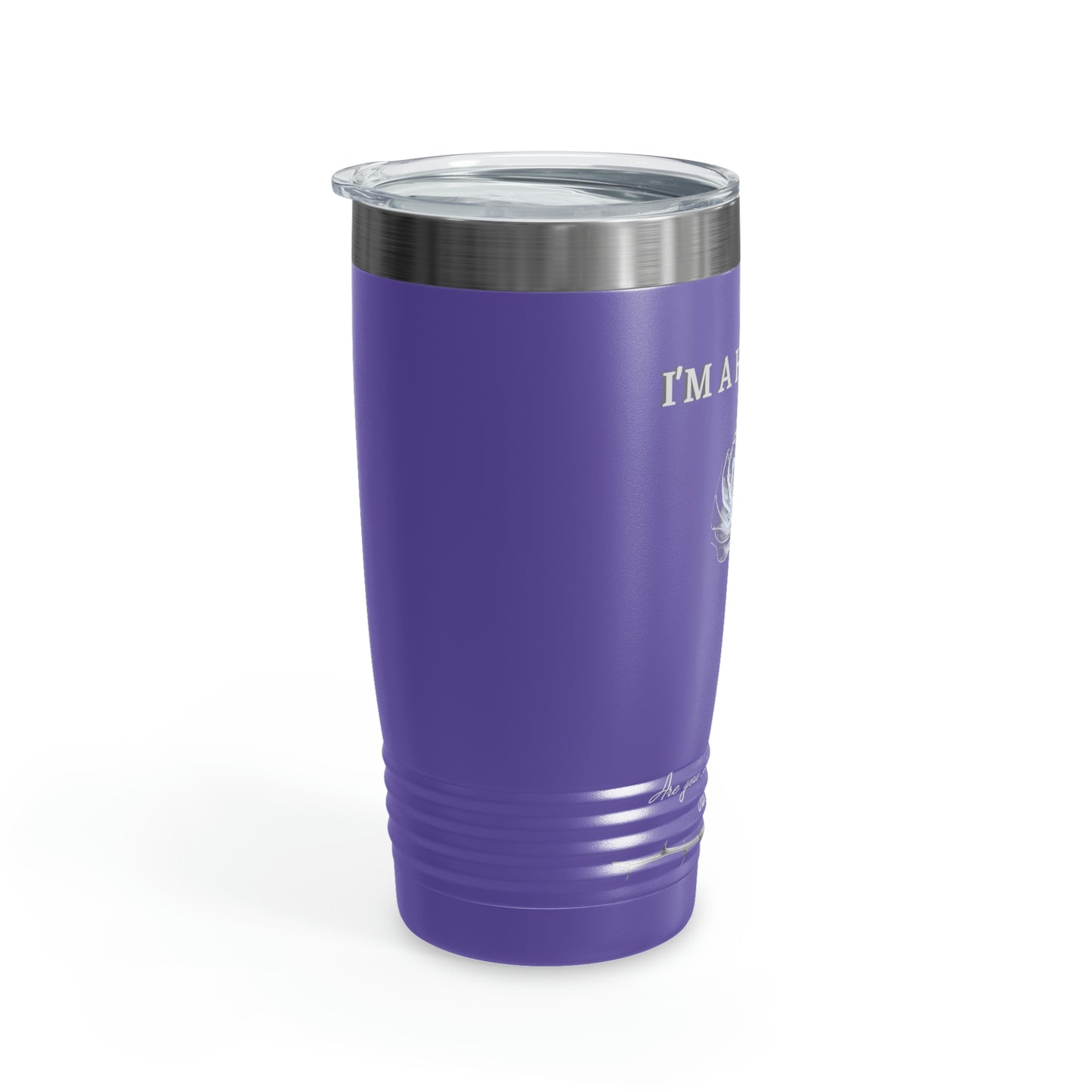 I'm A Handful-Ringneck Tumbler, 20oz