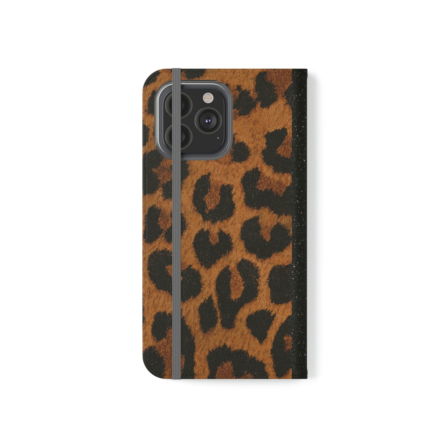 Biker Babe Leopard Flip Cases
