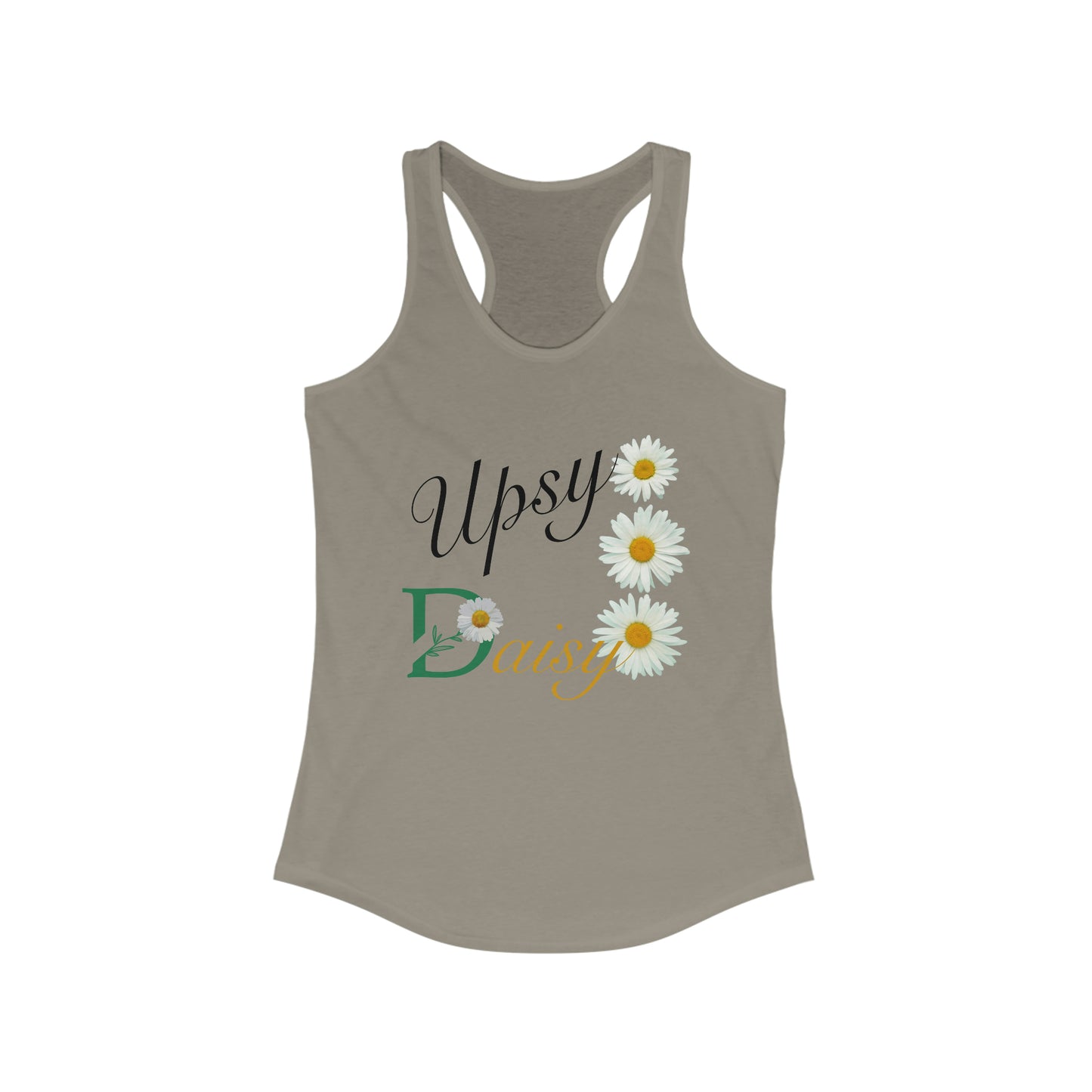 Upsy Daisy-Women's Ideal Racerback Tank