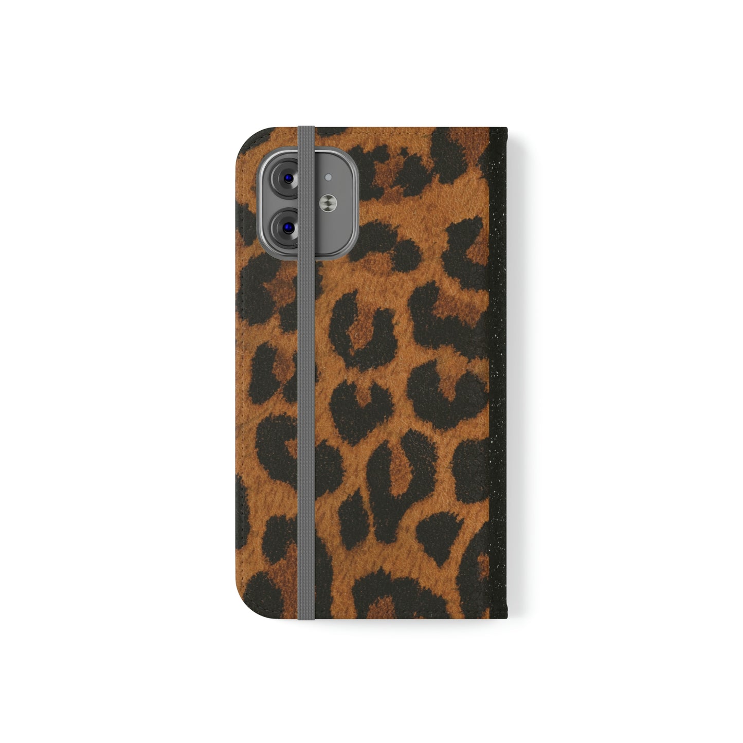 Biker Babe Leopard Flip Cases