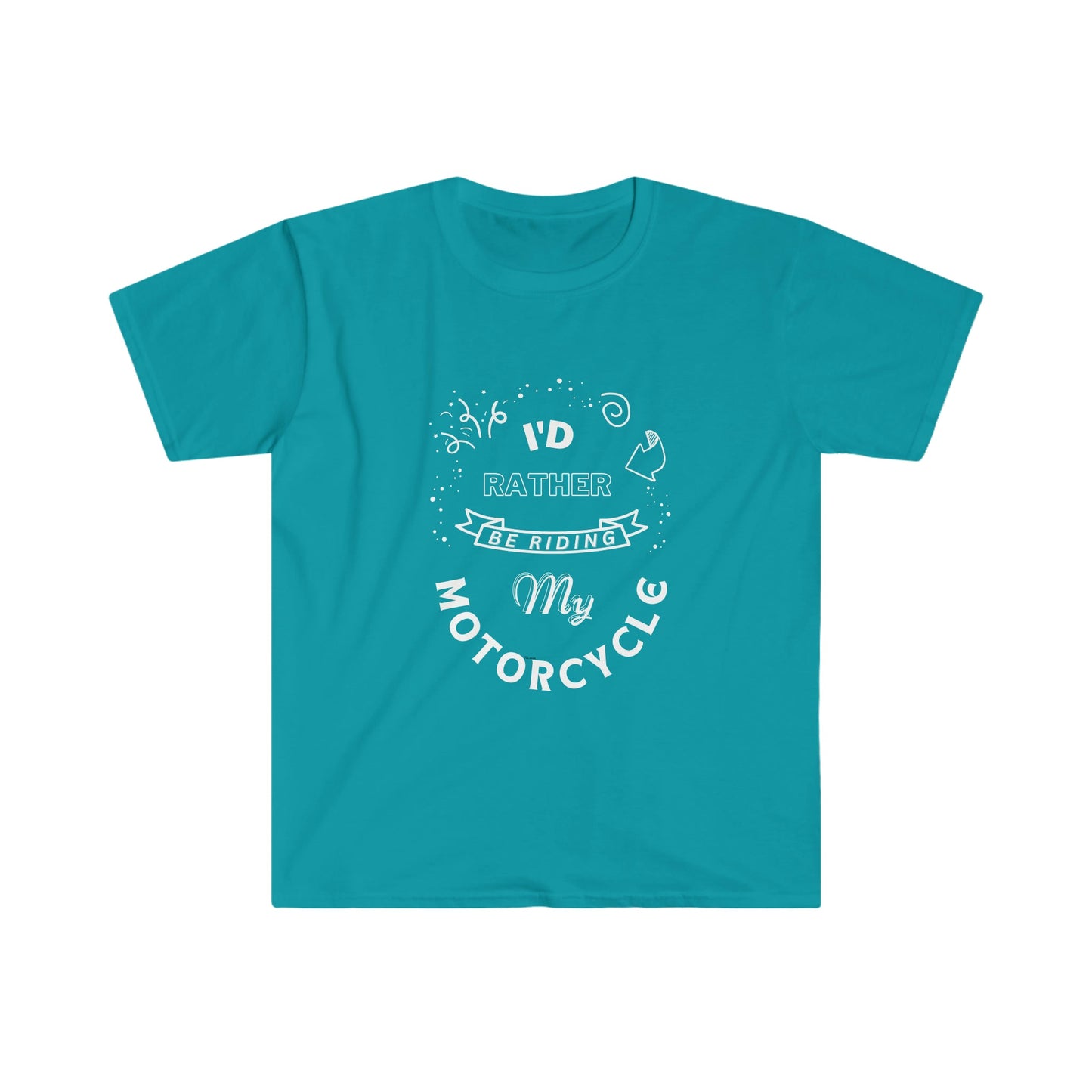 I'd Rather Be 2-Unisex Softstyle T-Shirt