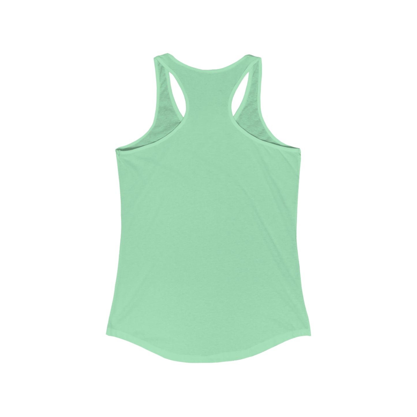 Biker Babe Pink Leopard-Women's Ideal Racerback Tank