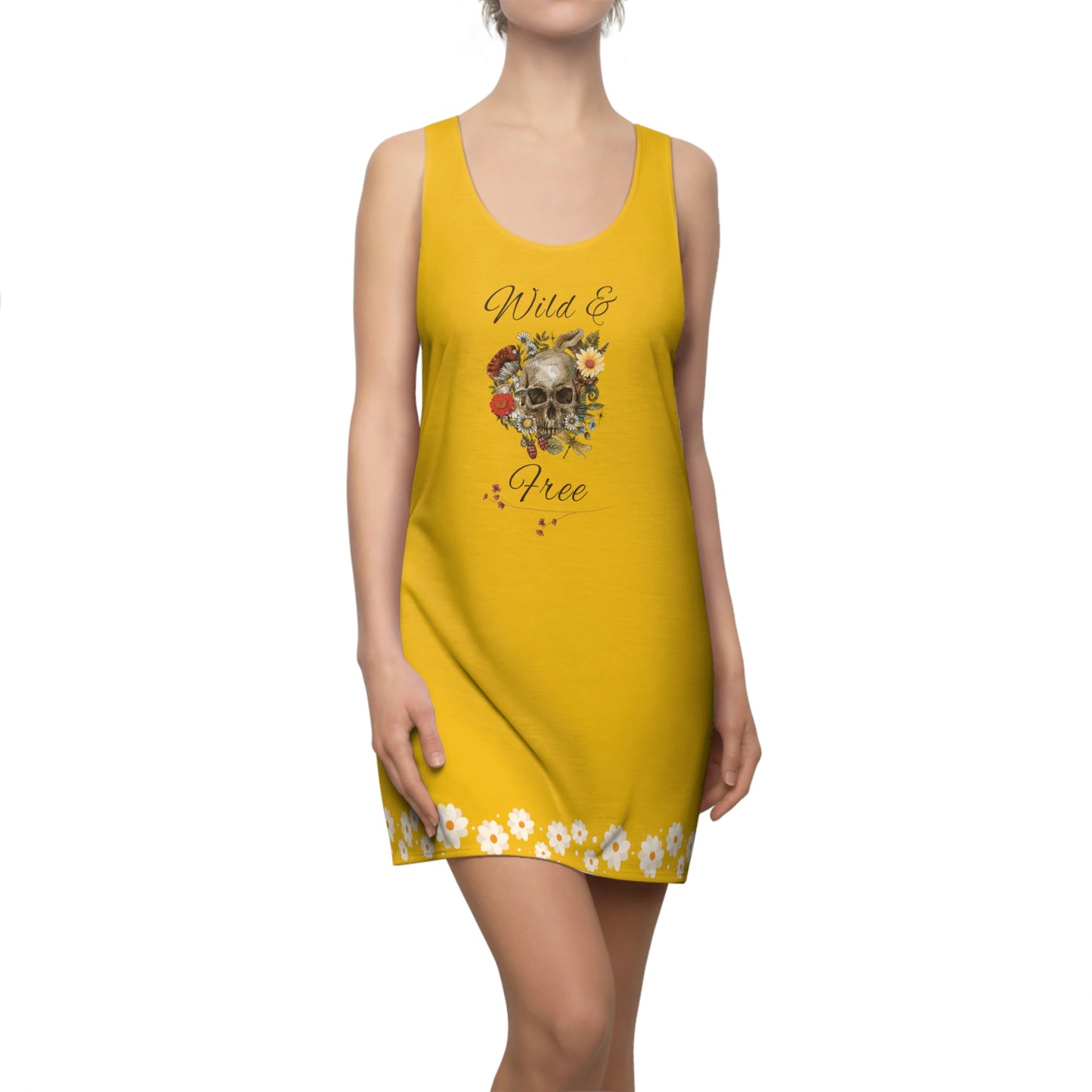 Wild & Free Women's Cut & Sew Racerback Dress (AOP)