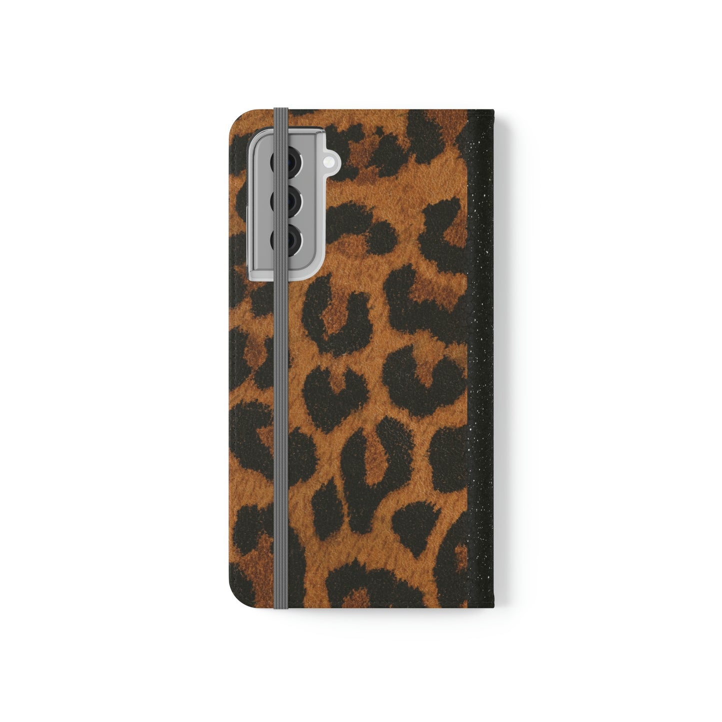 Biker Babe Leopard Flip Cases