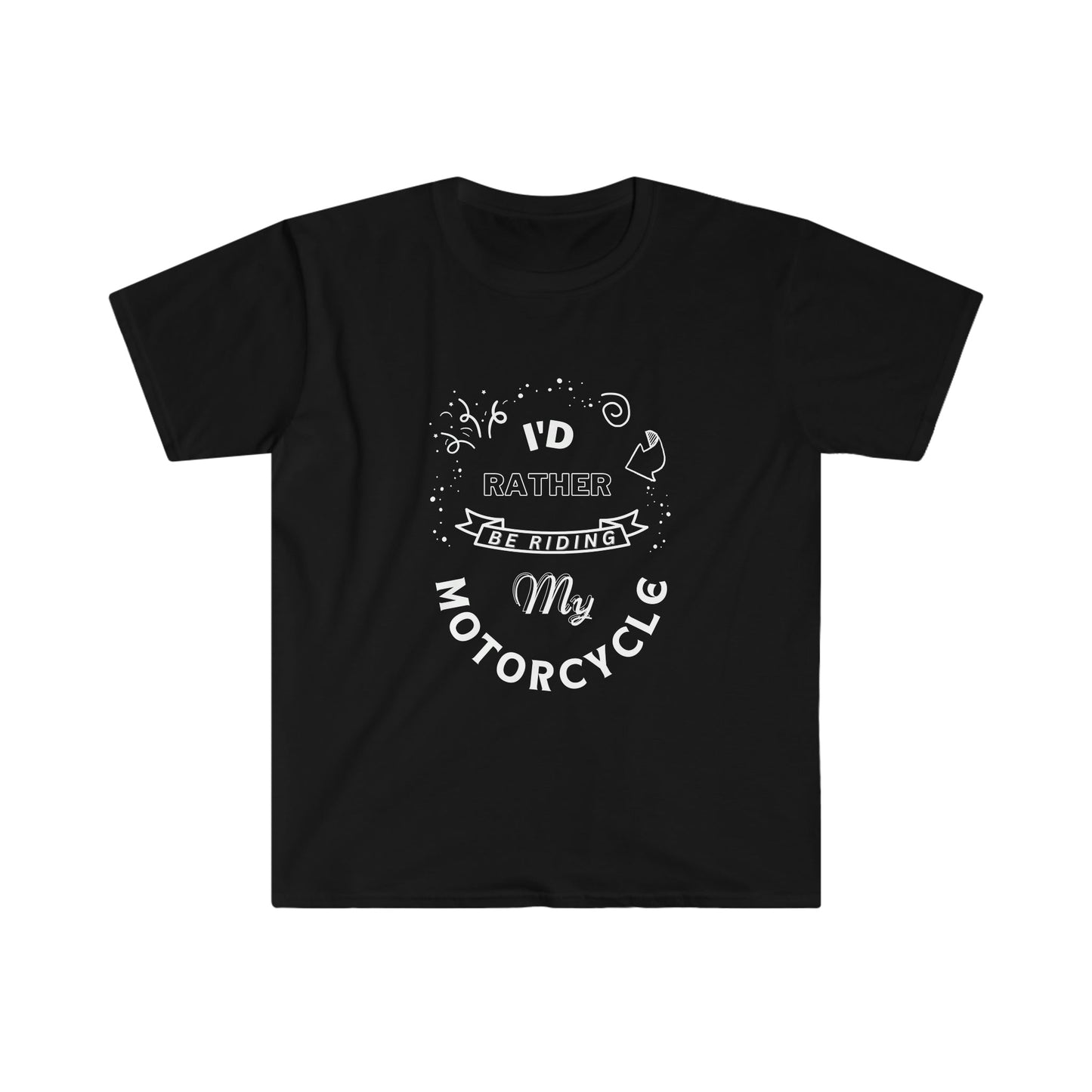 I'd Rather Be 2-Unisex Softstyle T-Shirt