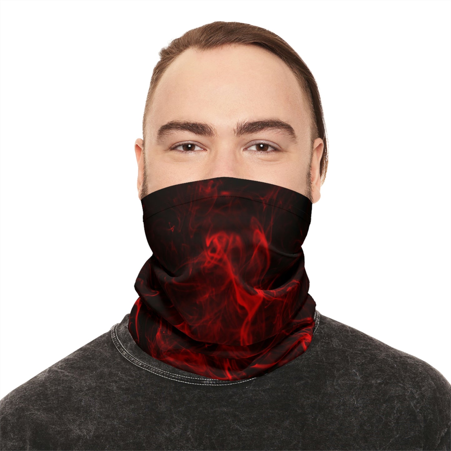 Red Smoke Lightweight Neck Gaiter