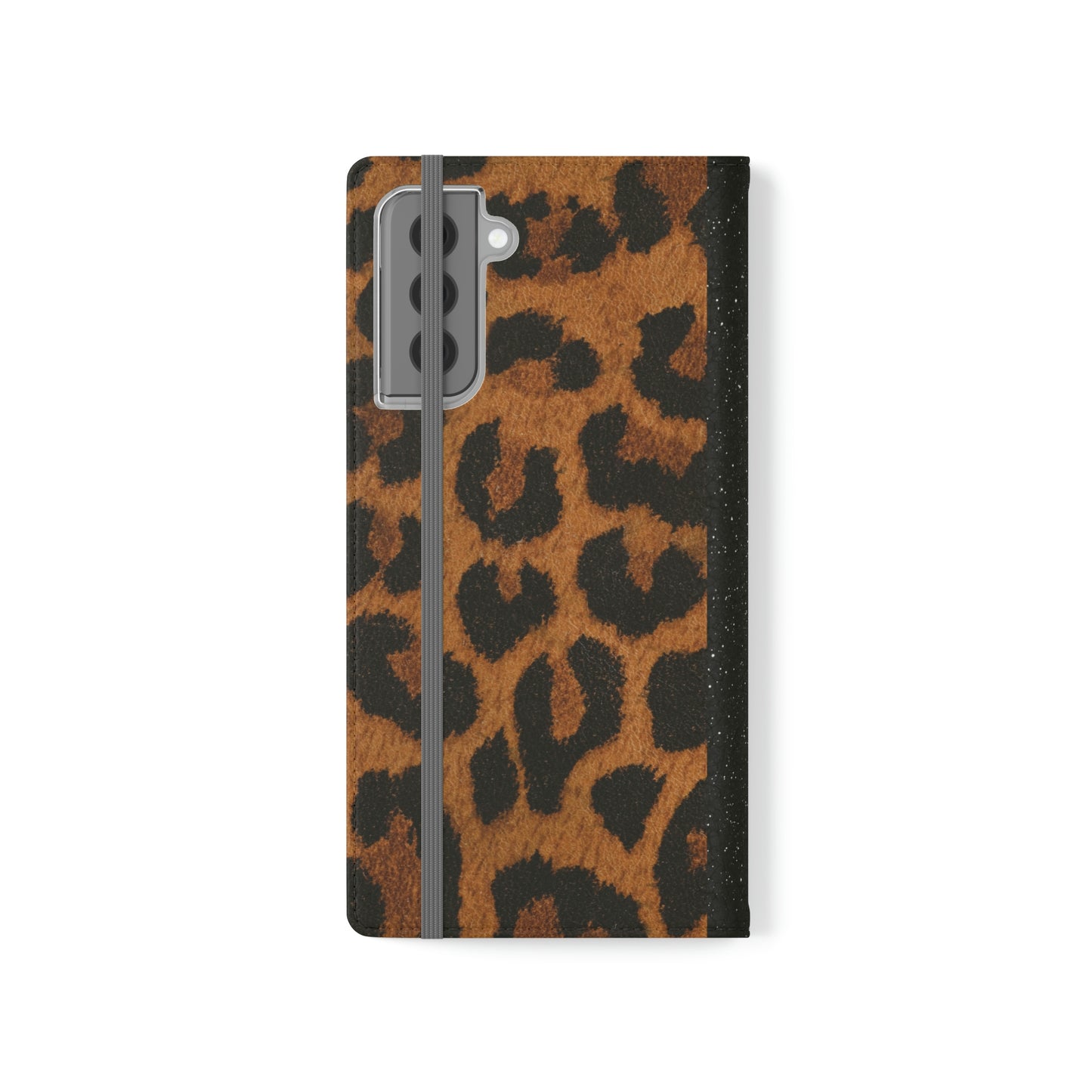 Biker Babe Leopard Flip Cases