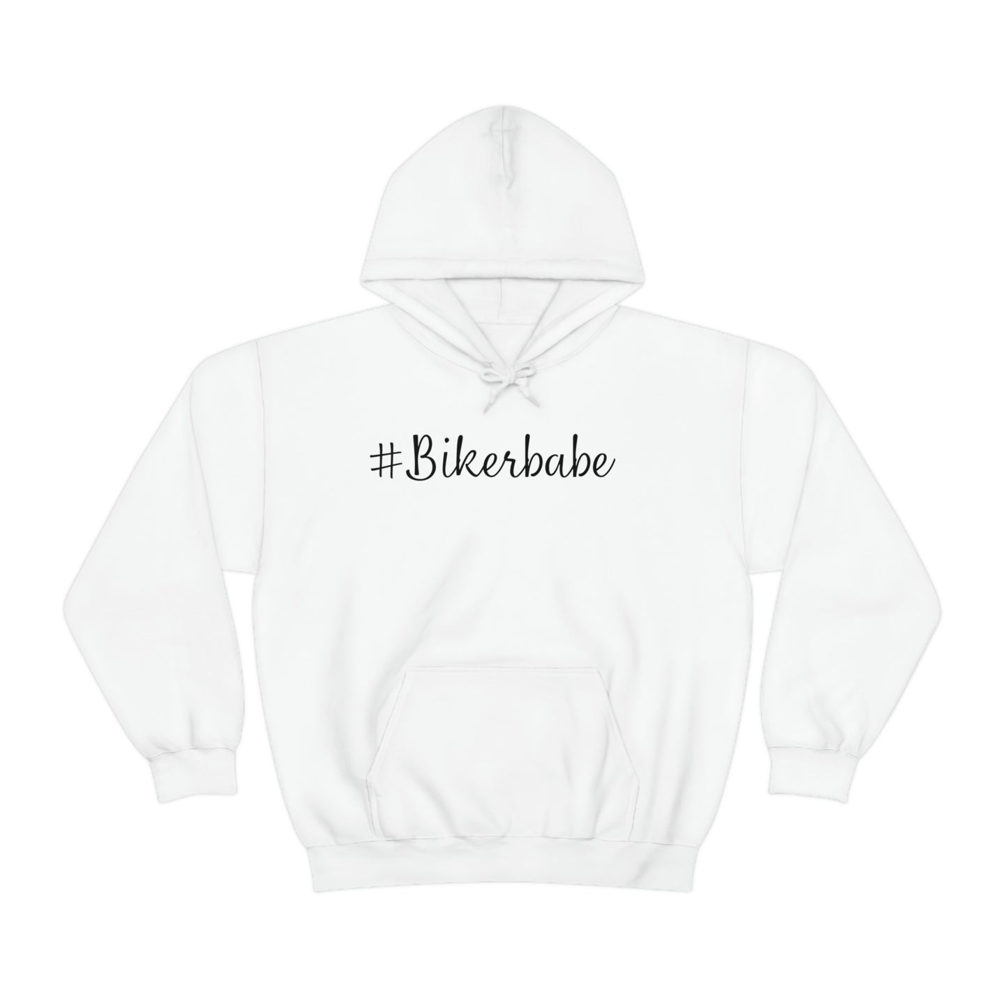 Biker Babe Leopard-Unisex Heavy Blend™ Hooded Sweatshirt