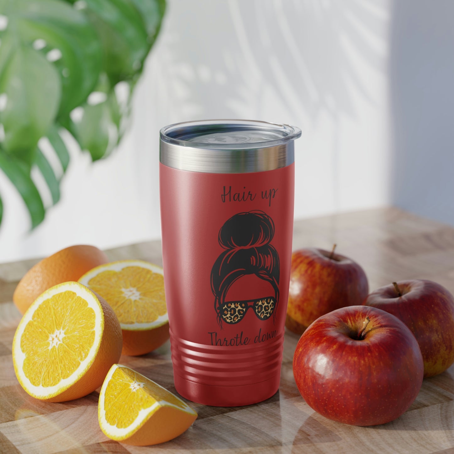 Biker Babe Ringneck Tumbler, 20oz