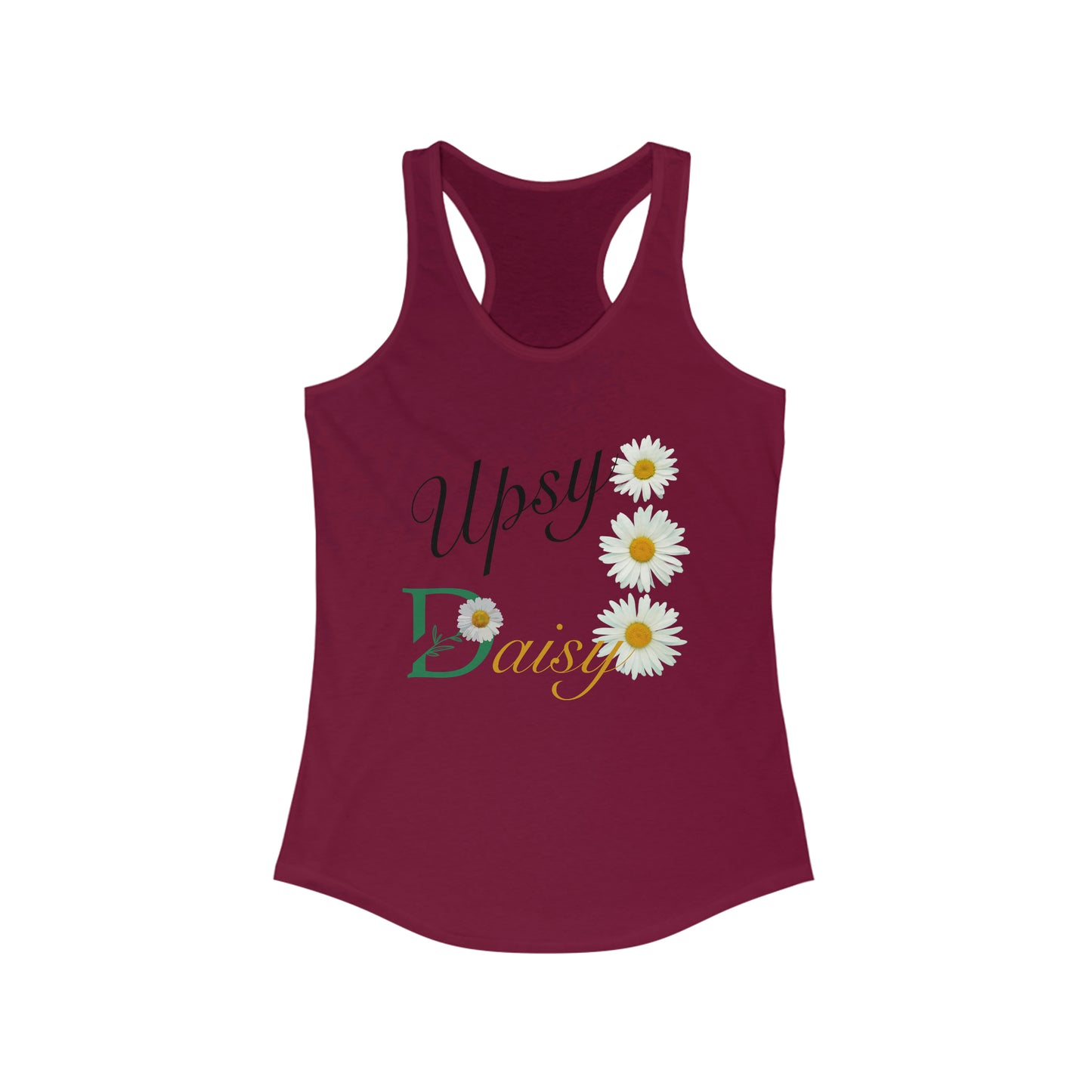 Upsy Daisy-Women's Ideal Racerback Tank