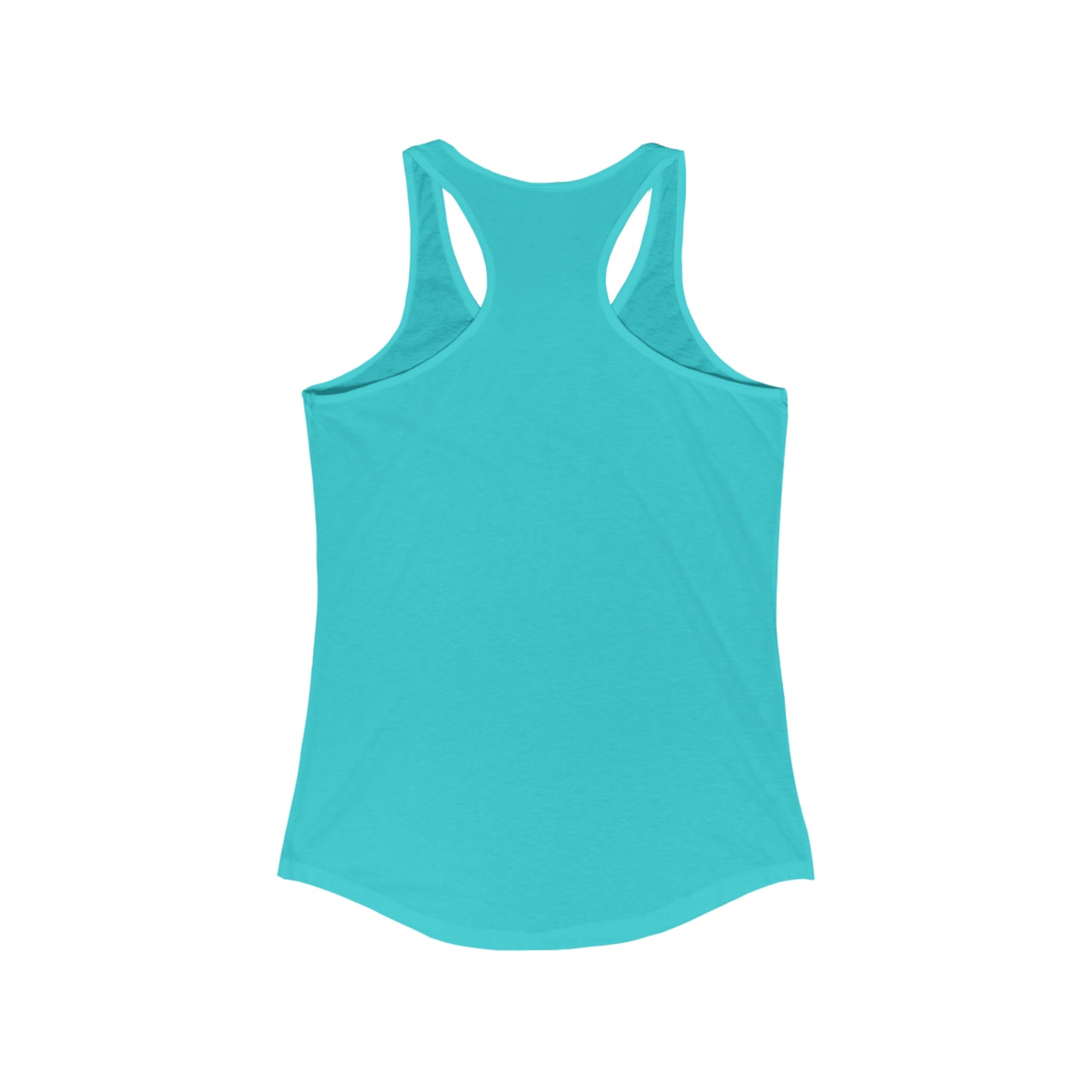 Biker Babe Pink Leopard-Women's Ideal Racerback Tank