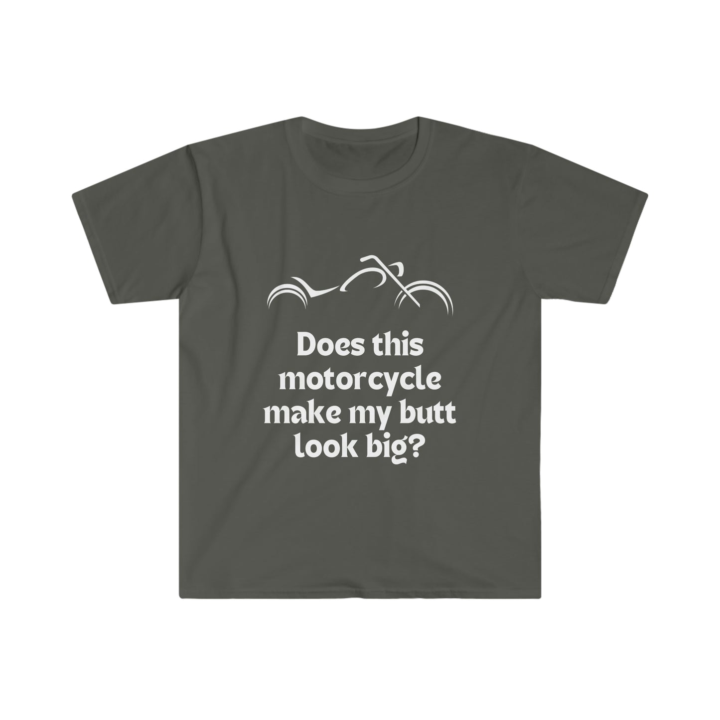 Does This Make...? (Classic Bike)Unisex Softstyle T-Shirt