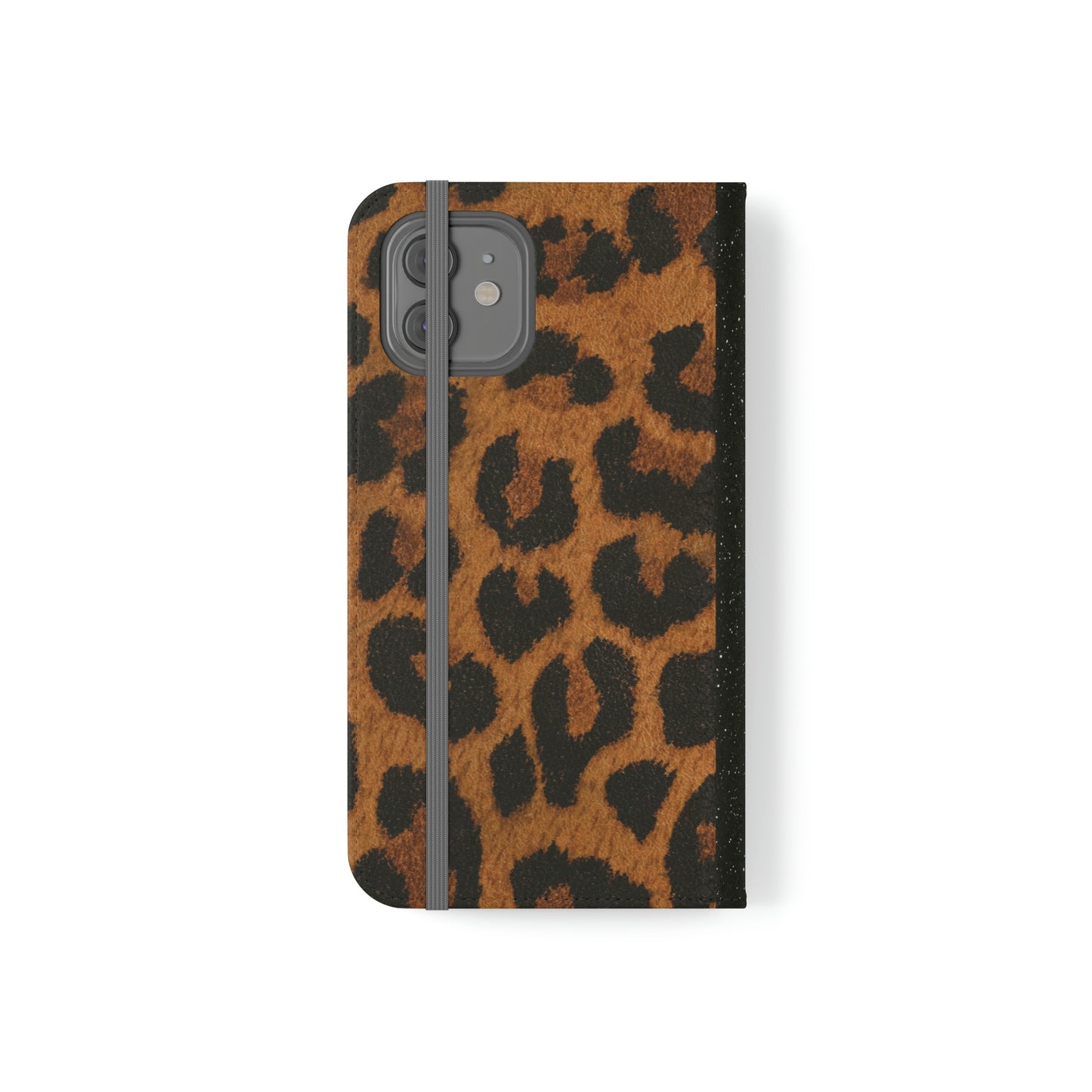 Biker Babe Leopard Flip Cases