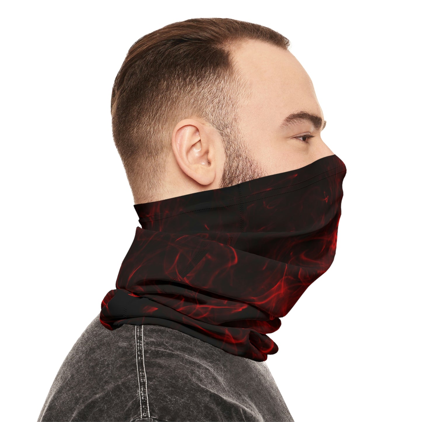 Red Smoke Lightweight Neck Gaiter