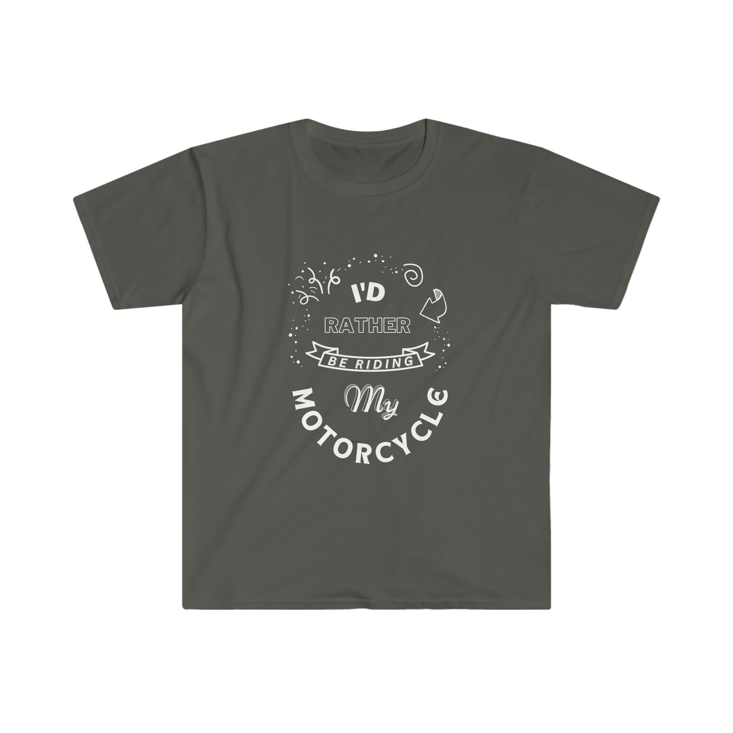 I'd Rather Be 2-Unisex Softstyle T-Shirt