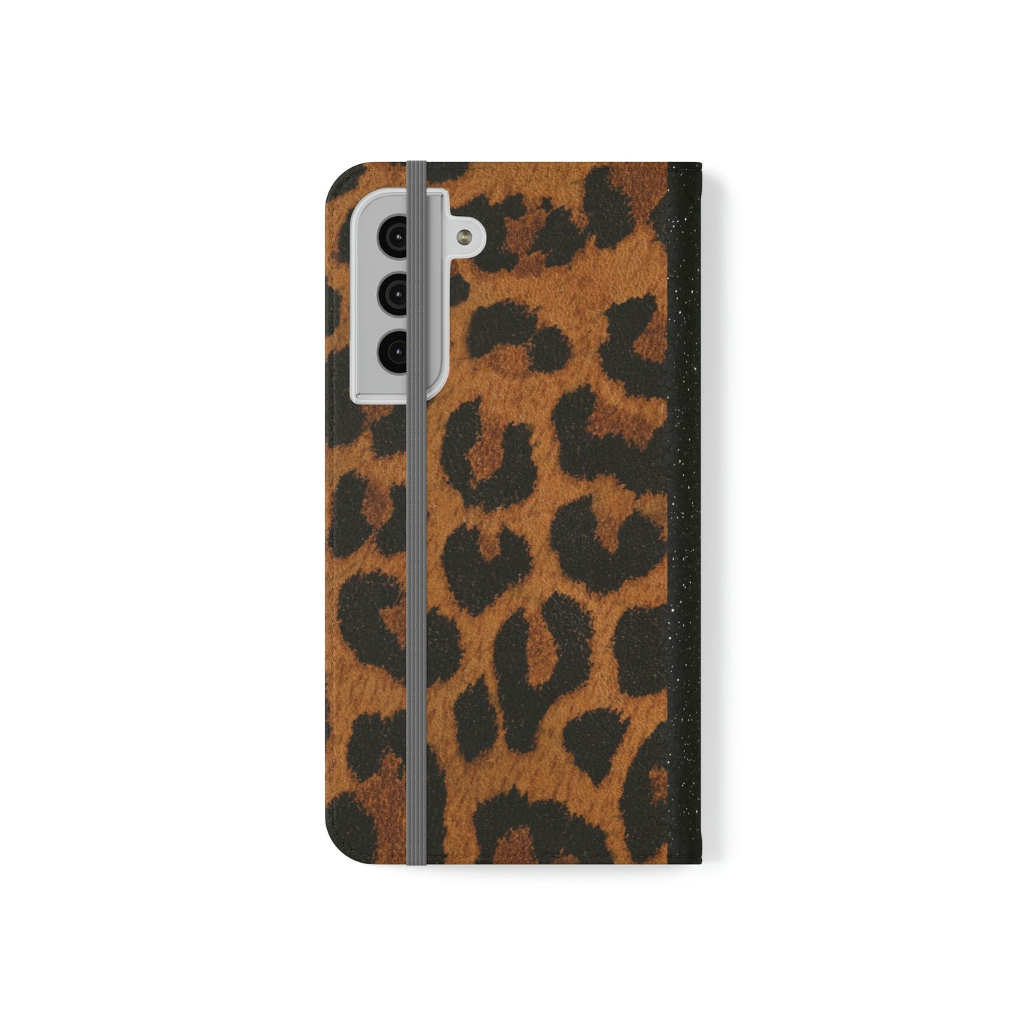 Biker Babe Leopard Flip Cases