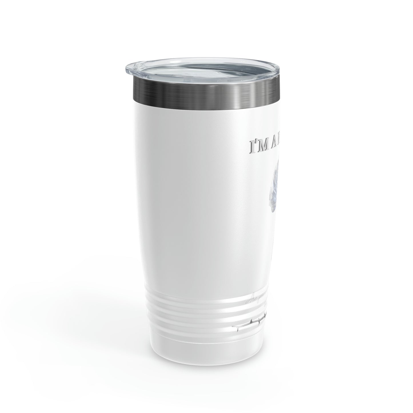I'm A Handful-Ringneck Tumbler, 20oz