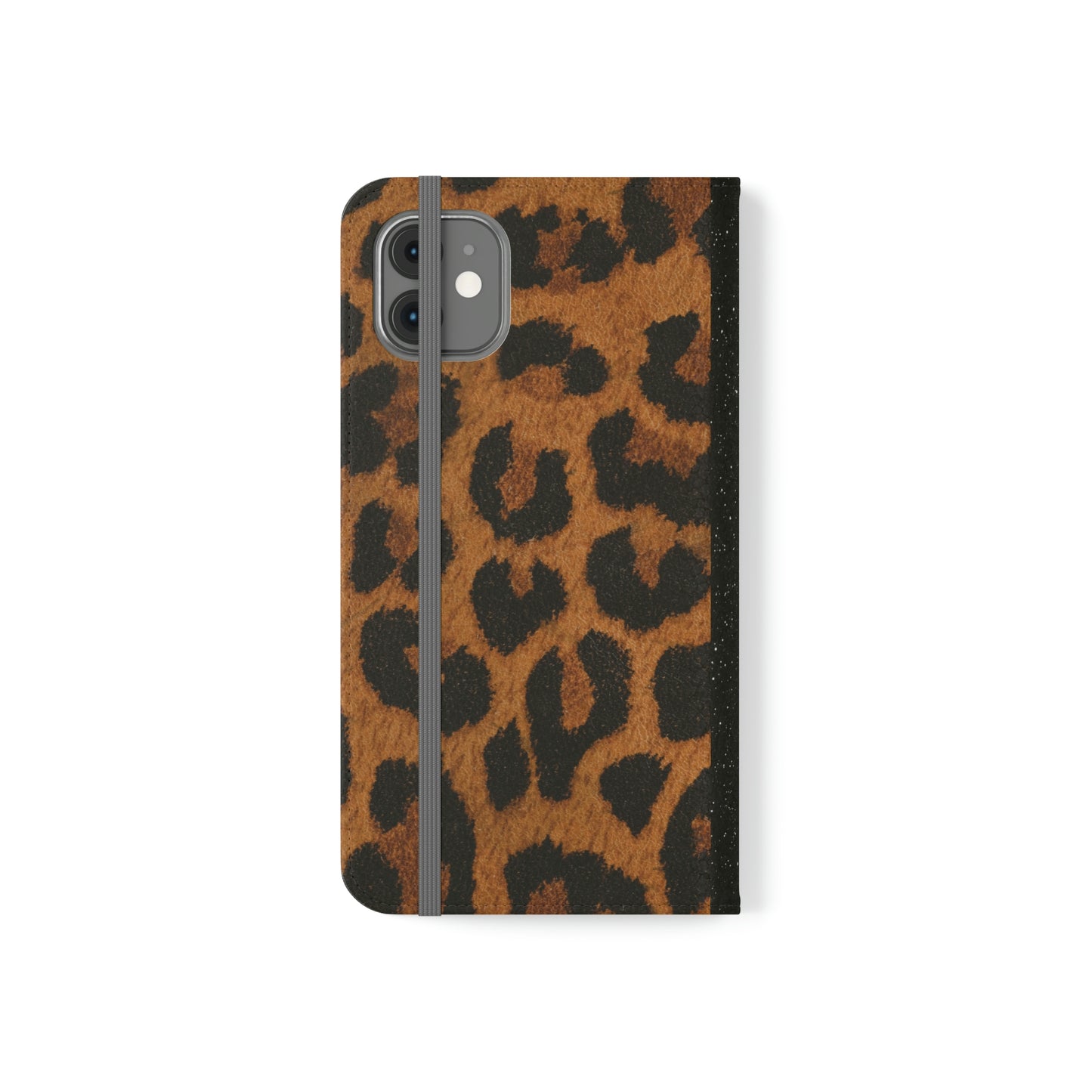 Biker Babe Leopard Flip Cases