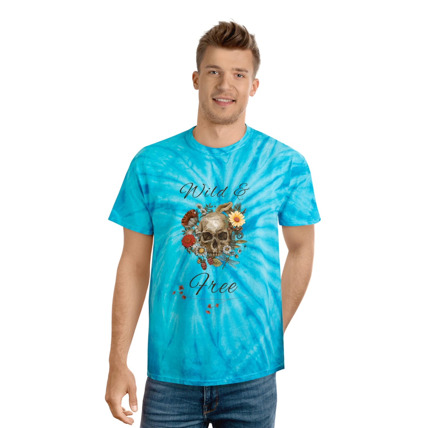 Wild & Free-Tie-Dye Tee, Cyclone