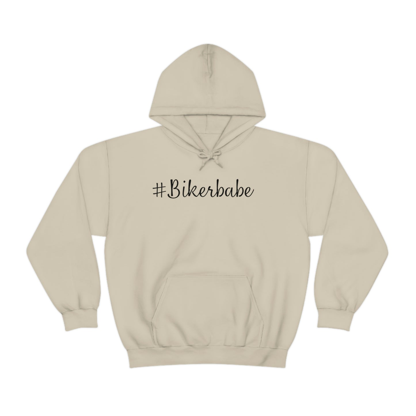 Biker Babe Leopard-Unisex Heavy Blend™ Hooded Sweatshirt
