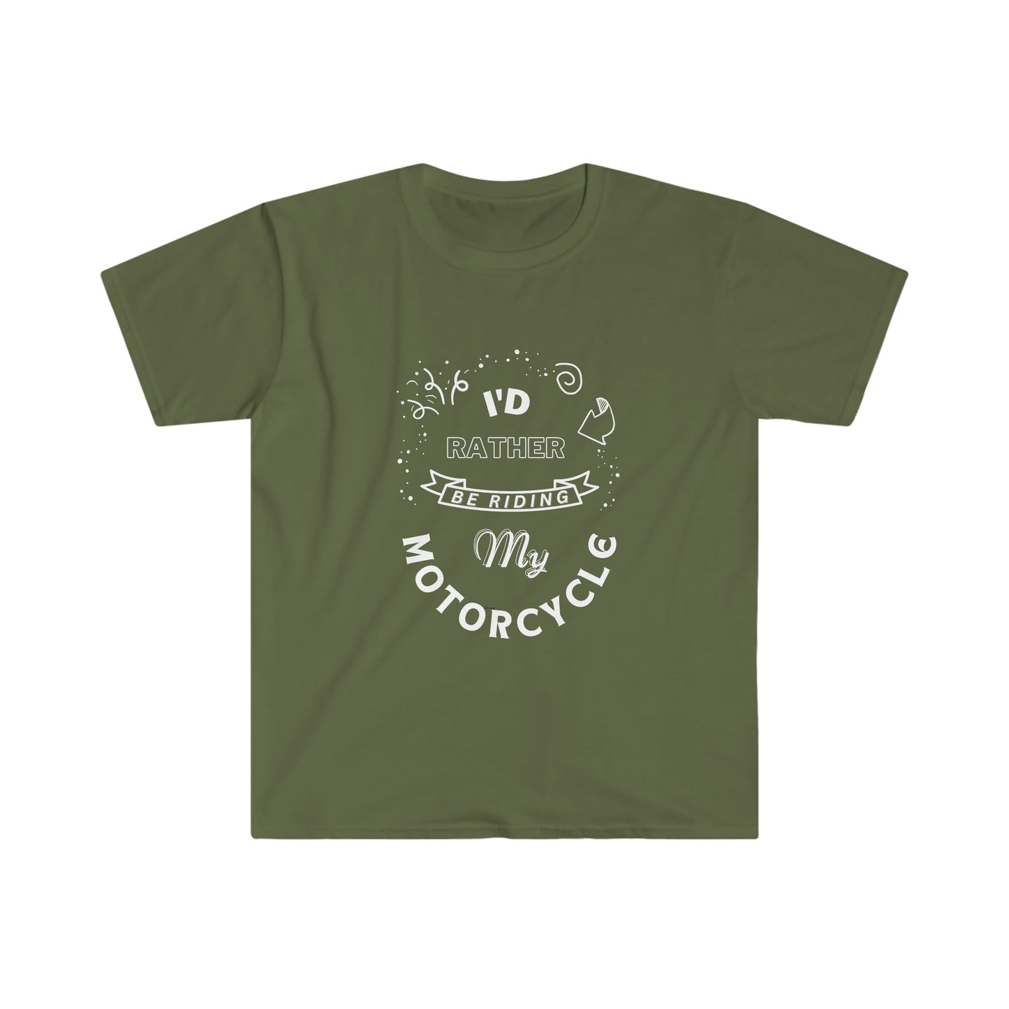 I'd Rather Be 2-Unisex Softstyle T-Shirt