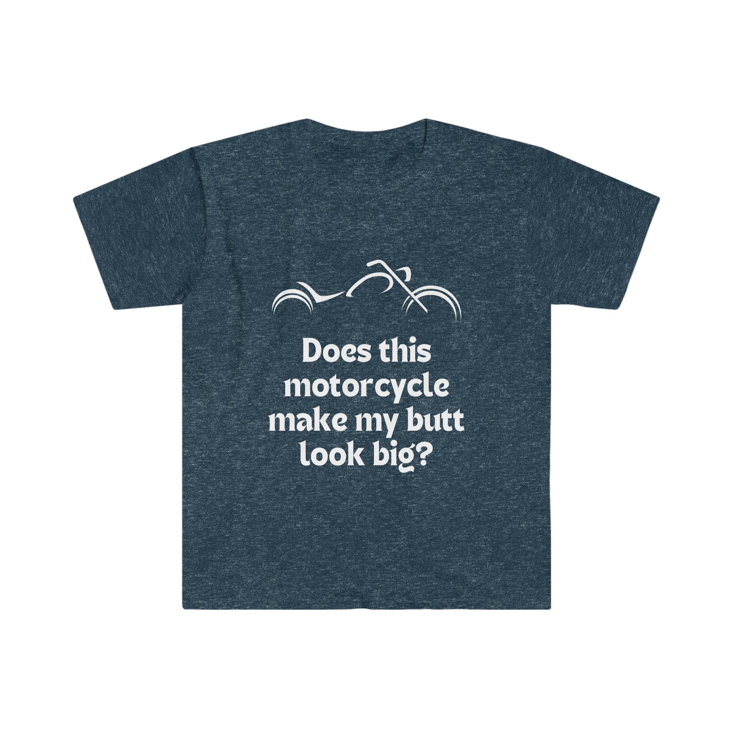Does This Make...? (Classic Bike)Unisex Softstyle T-Shirt