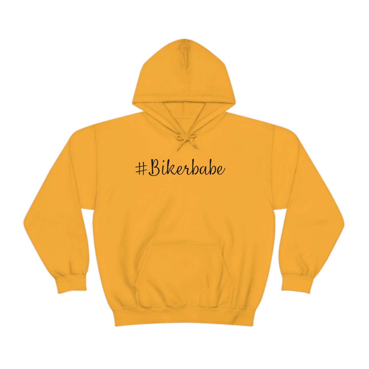 Biker Babe Leopard-Unisex Heavy Blend™ Hooded Sweatshirt