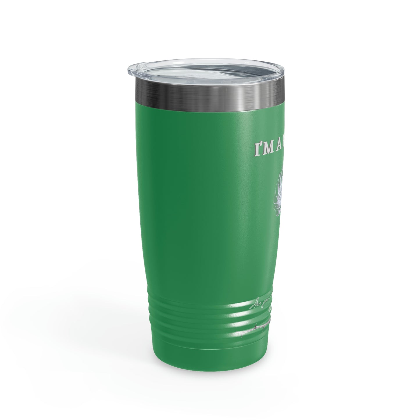 I'm A Handful-Ringneck Tumbler, 20oz