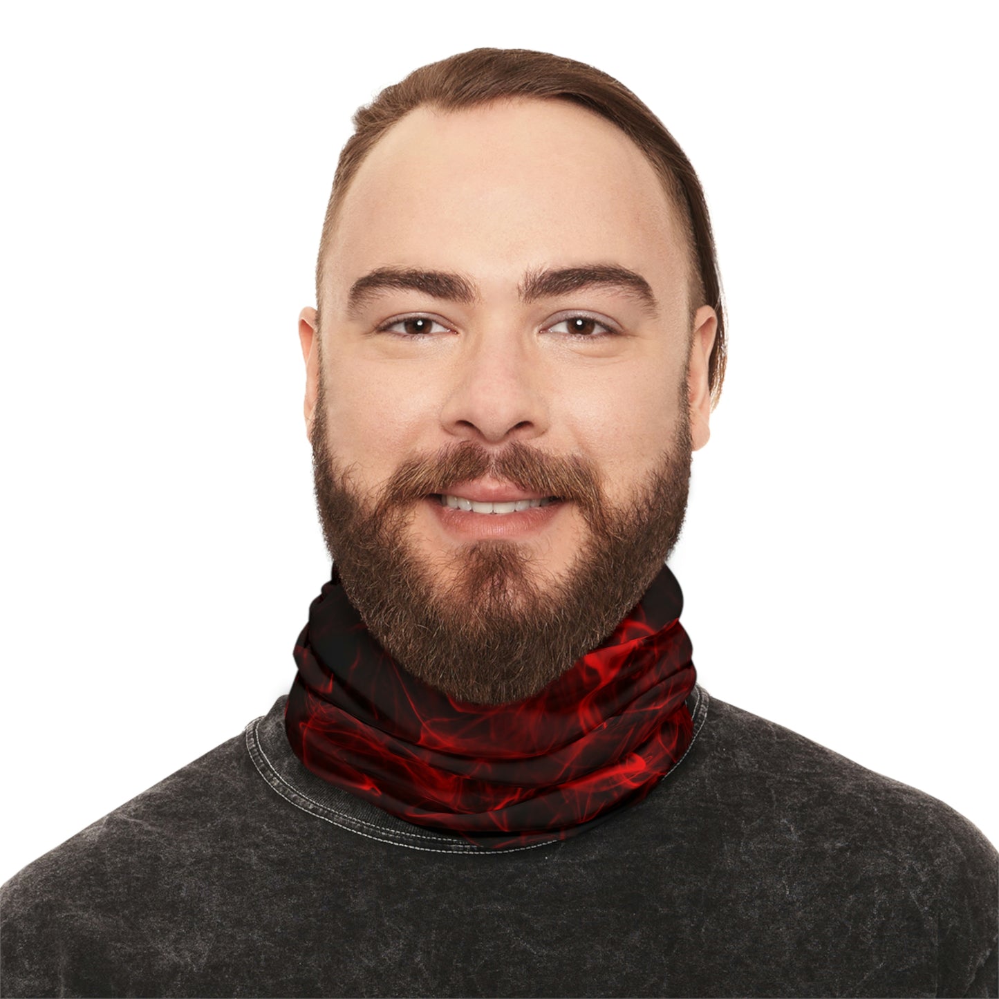 Red Smoke Lightweight Neck Gaiter