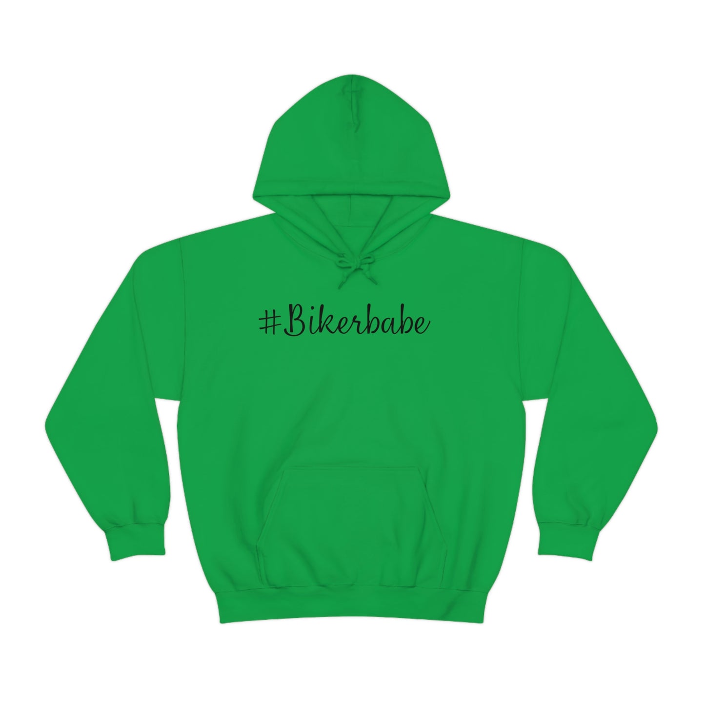 Biker Babe Leopard-Unisex Heavy Blend™ Hooded Sweatshirt