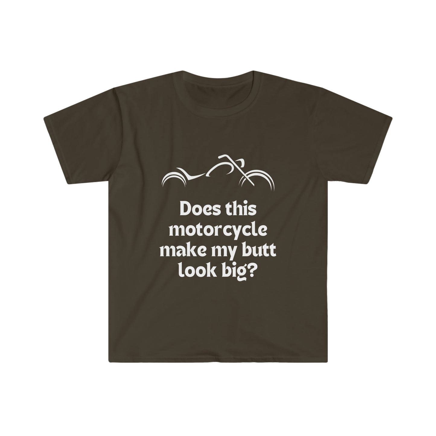 Does This Make...? (Classic Bike)Unisex Softstyle T-Shirt