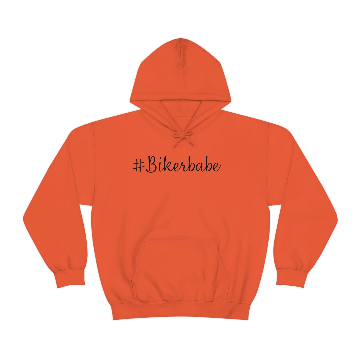 Biker Babe Leopard-Unisex Heavy Blend™ Hooded Sweatshirt