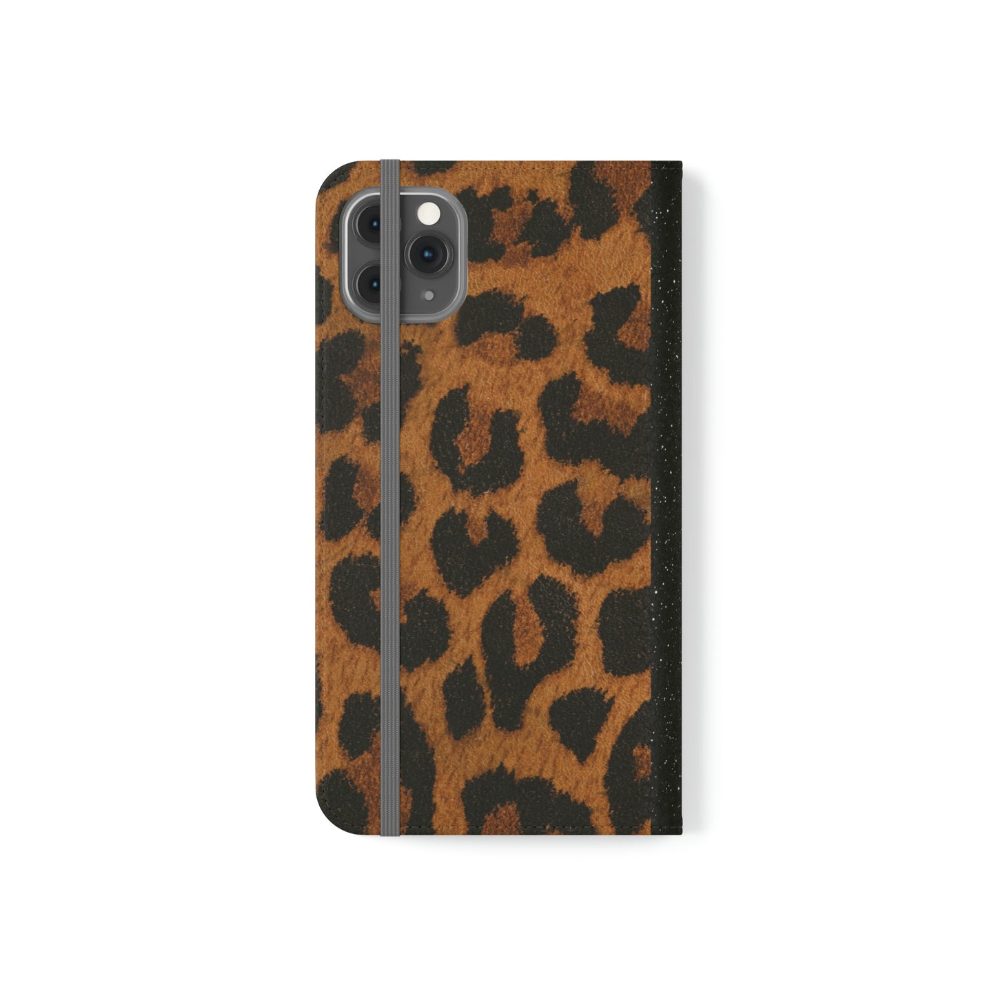 Biker Babe Leopard Flip Cases